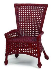 Nantucket Wicker Cafe Chair Nantucket Wicker Cafe Chair