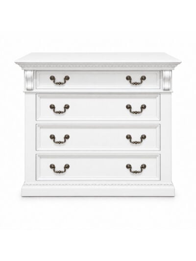Carnegie 4 Drawer Chest Cottage White