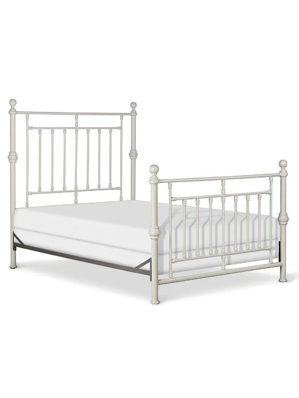 Odessa Queen Bed, Matte White Odessa Queen Bed, Matte White