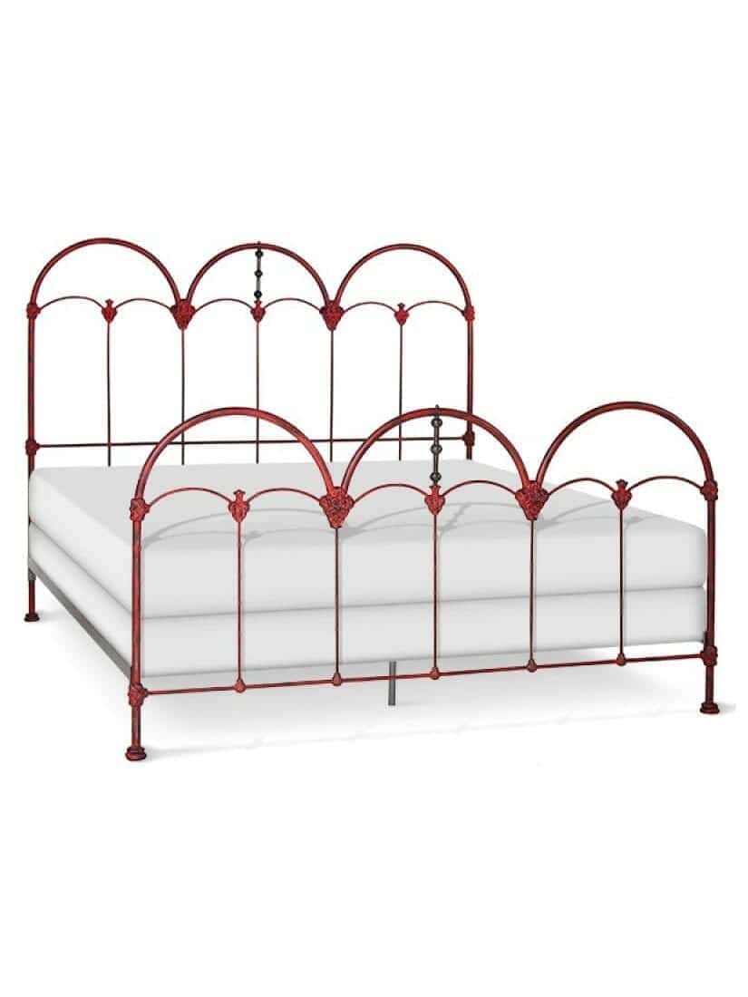 images Eva King Bed, Vintage Red