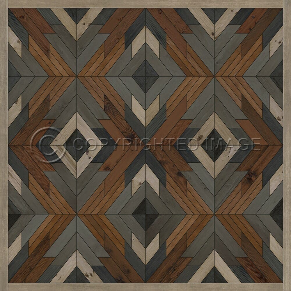 images Alaskan Caribou Vinyl Floor Cloth, 36x36, 48x48