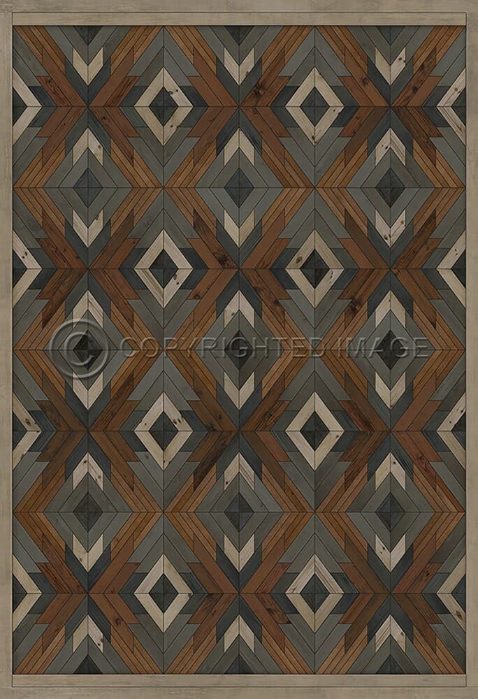 images Alaskan Caribou Vinyl Floor Cloth, 52x76, 70x102