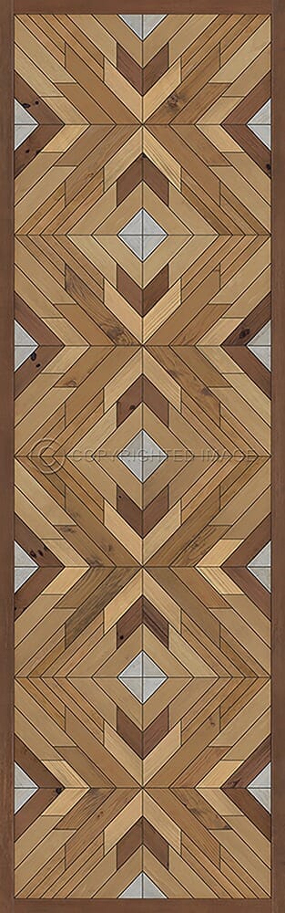 images Alaskan Moose Vinyl Floor Cloth, 36x115
