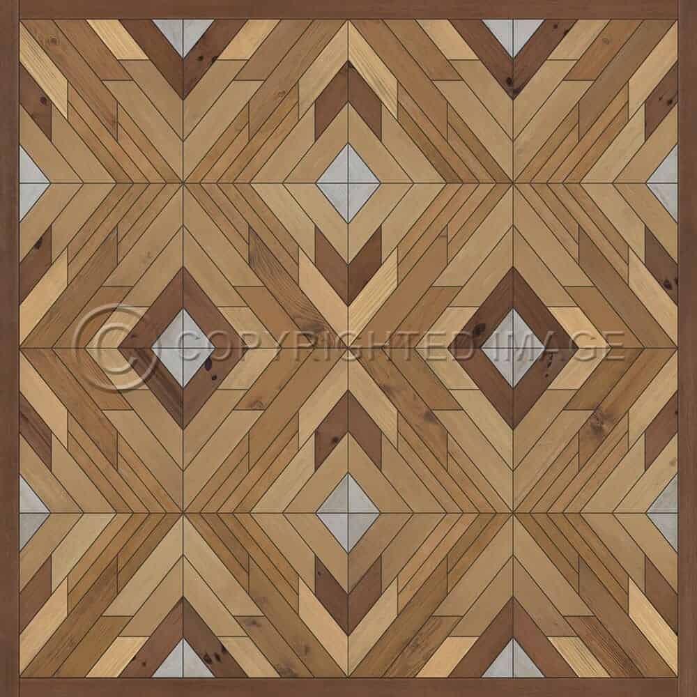 images Alaskan Moose Vinyl Floor Cloth, 36x36, 48x48