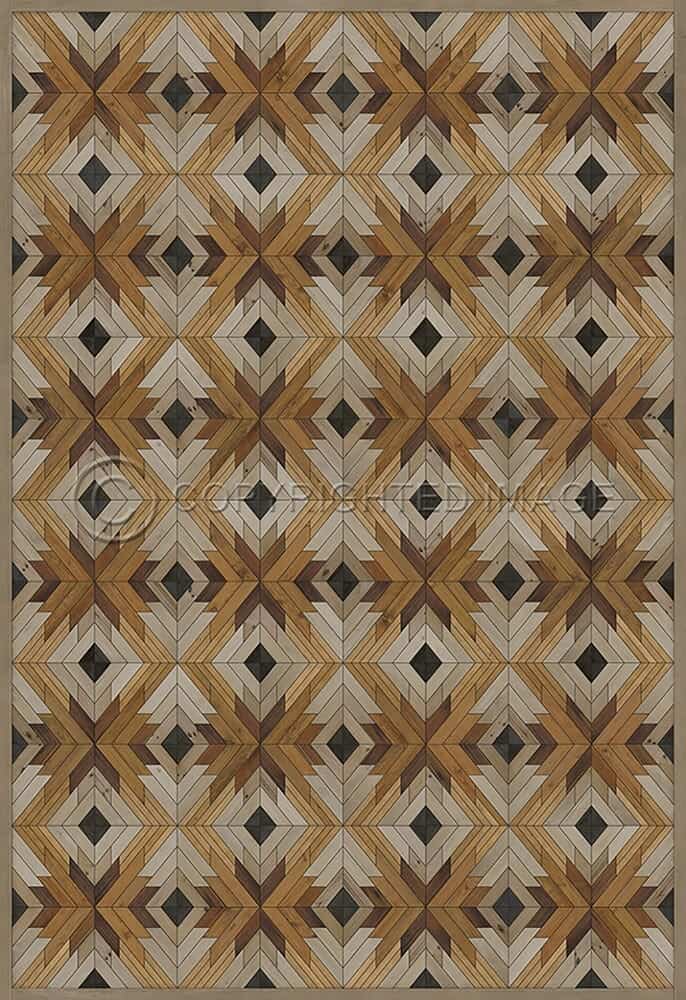 images Alaskan Wolf Vinyl Floor Cloth 96x140, 120x175