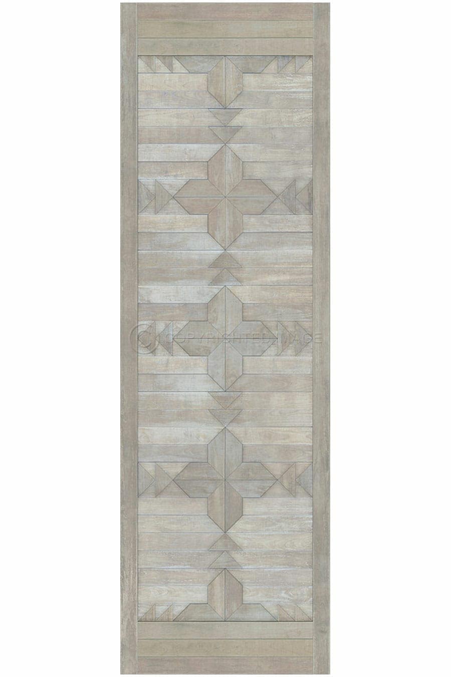 images Alpine Glacier Vinyl Floor Cloth, 36 x 115 Runner