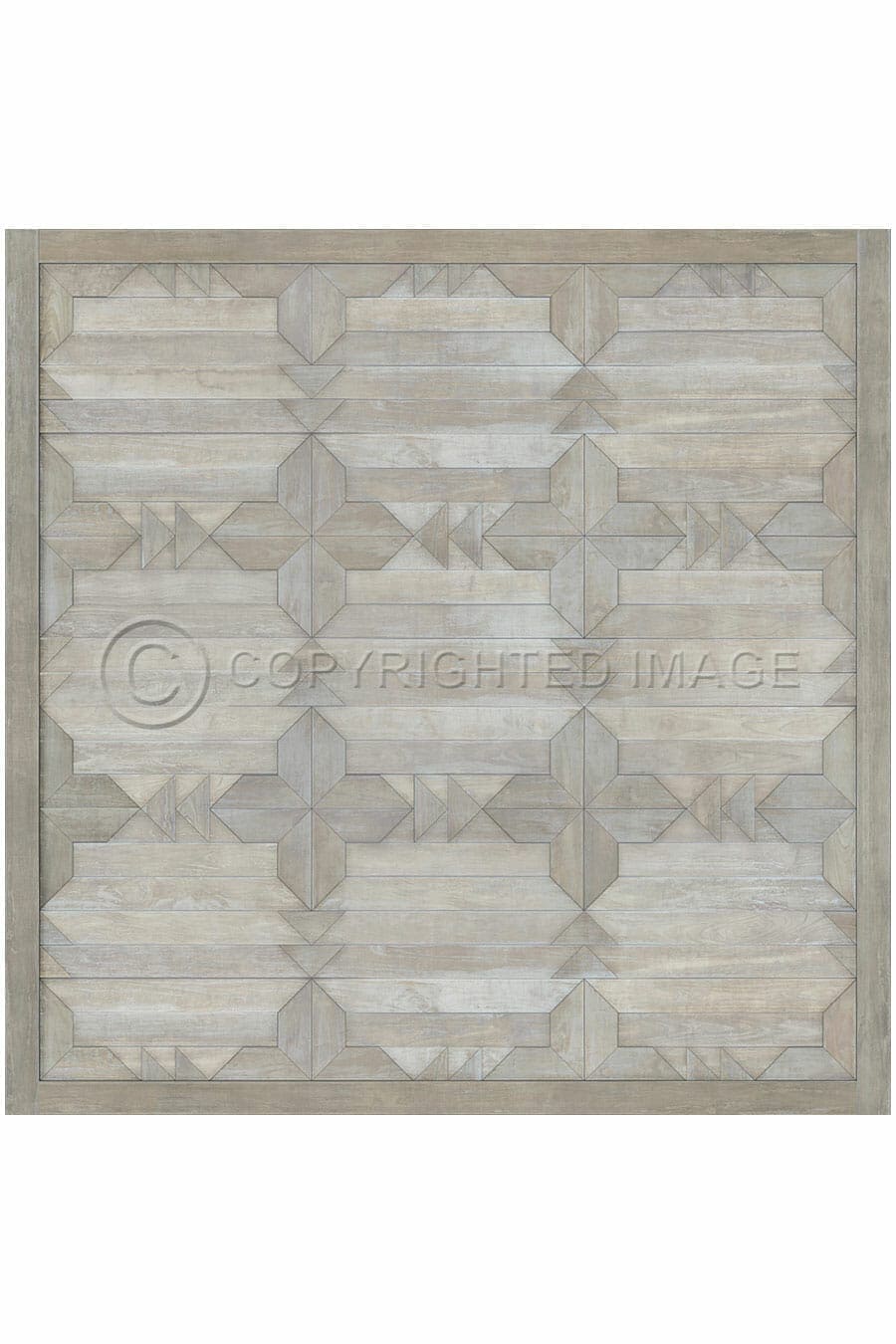 images Alpine Glacier Vinyl Floor Cloth, 60 x 60, 72 x 72 Square