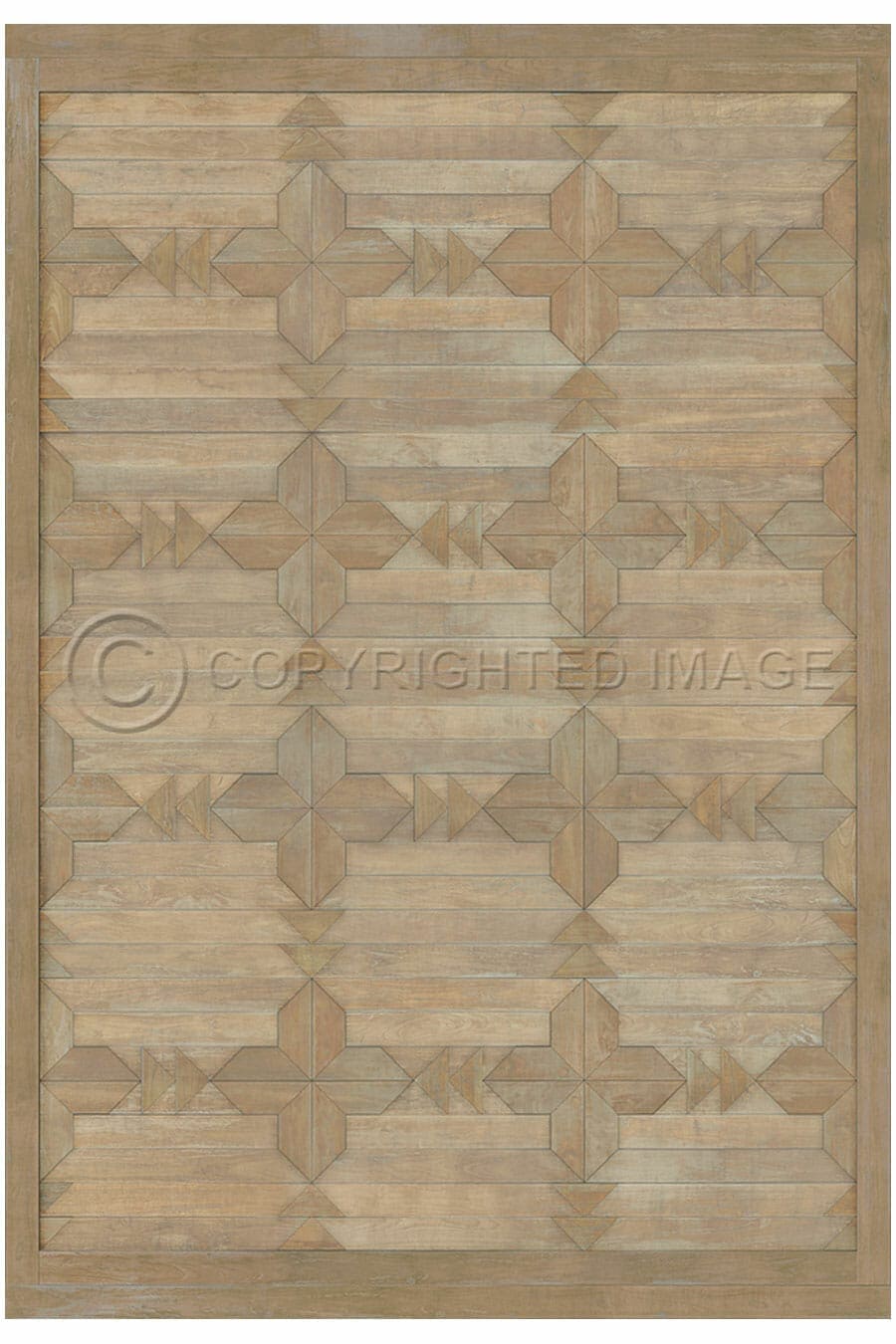 images Alpine Larch Vinyl Floor Cloth, 52 x 76, 70 x 102