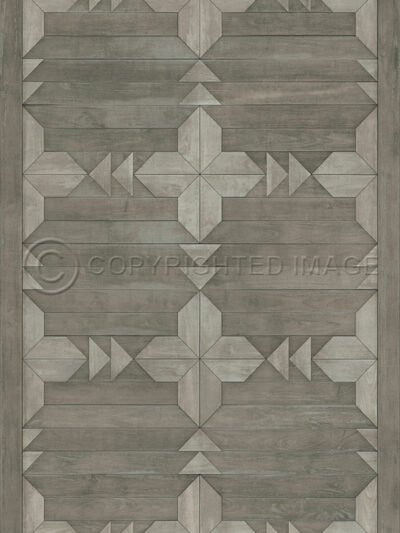 Alpine Mist Vinyl Floor Cloth, 20 x 30, 38 x 56