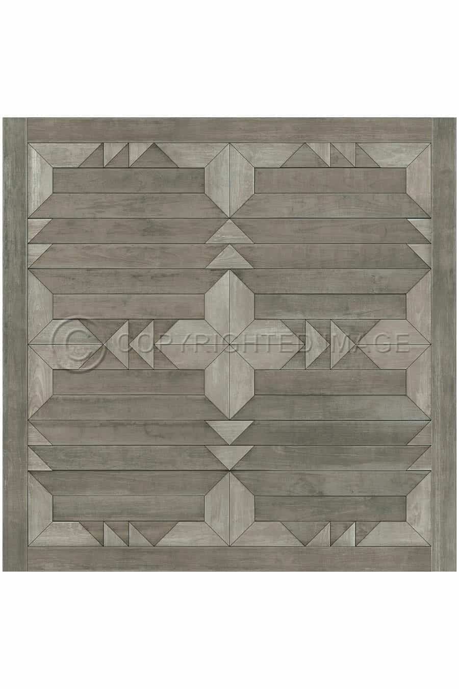 images Alpine Mist Vinyl Floor Cloth, 36 x 36, 48 x 48 Square