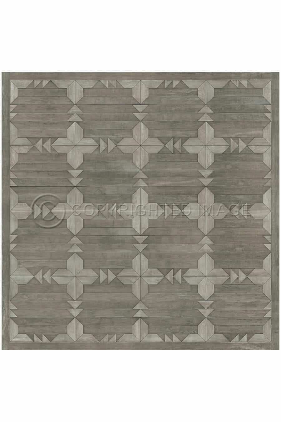 images Alpine Mist Vinyl Floor Cloth, 96 x 96, 120 x 120 Square