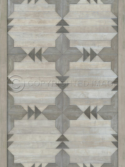 Alpine Pearl Vinyl Floor Cloth, 20 x 30, 38 x 56