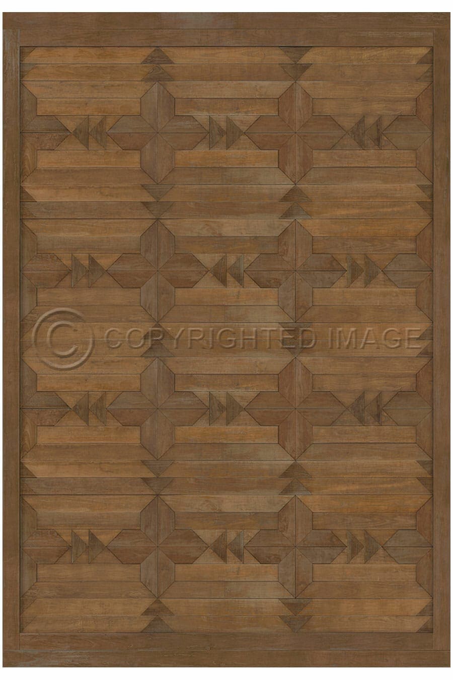 images Alpine Sauna Vinyl Floor Cloth, 52 x 76, 70 x 102