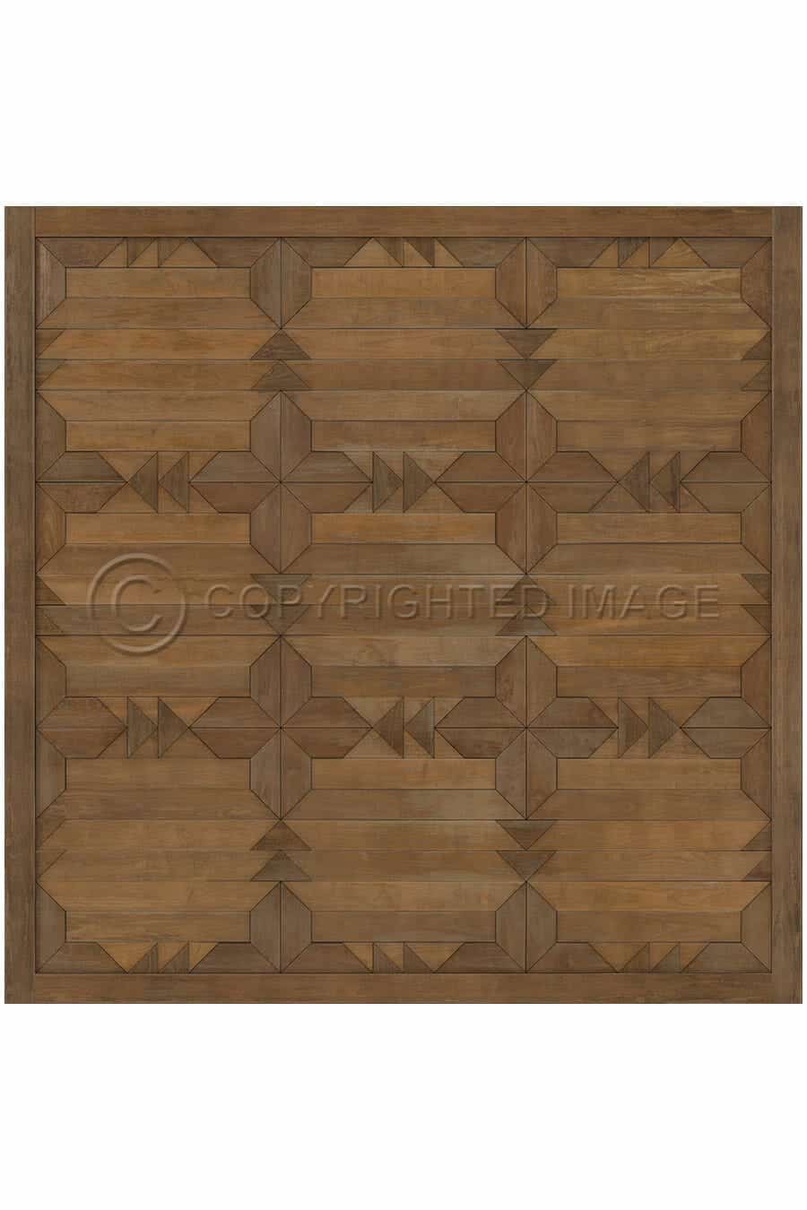 images Alpine Sauna Vinyl Floor Cloth, 60 x 60, 72 x 72 Square