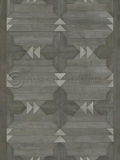 Alpine Steel Vinyl Floor Cloth, 20 x 30, 38 x 56