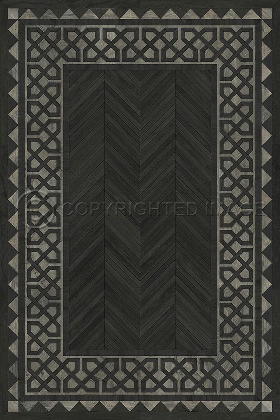 images Spicher Vinyl Floor Cloths, Antiquarian Belfast Vinyl Floor Cloth, 20 x 30