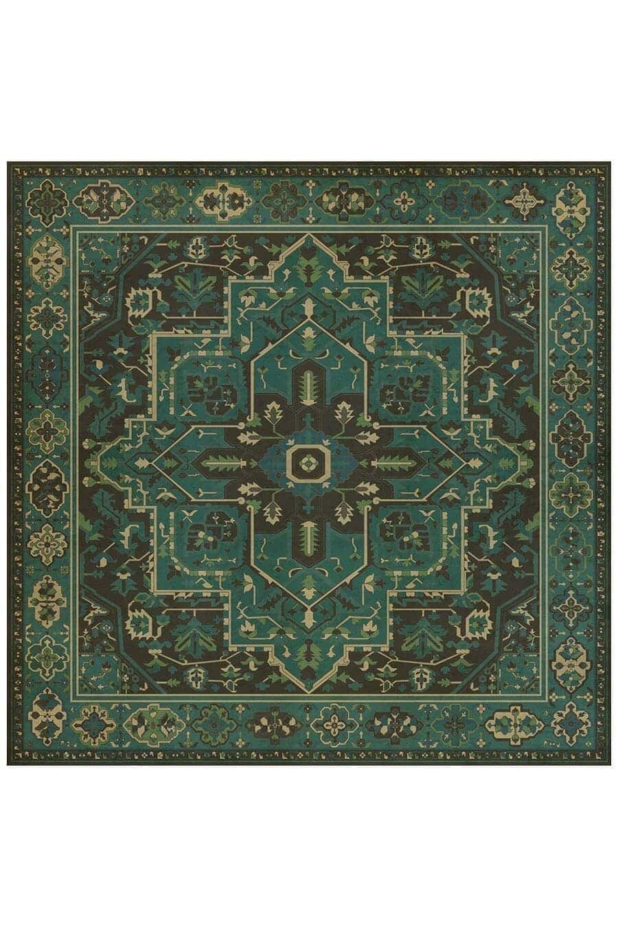images Babylon Alexander Vinyl Floor Cloth, Square