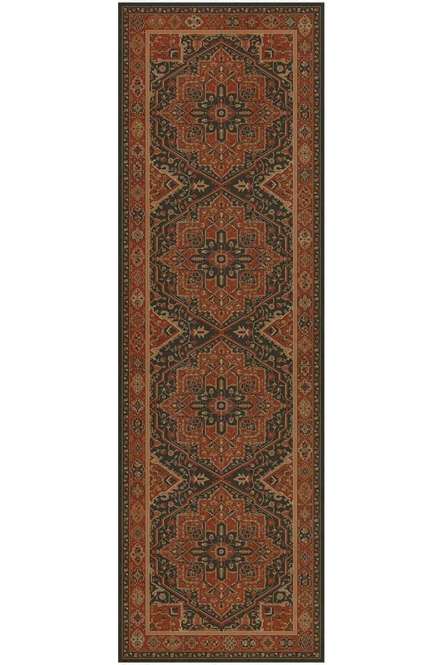 images Babylon Musa Vinyl Floor Cloth, 36 x 115 Runner