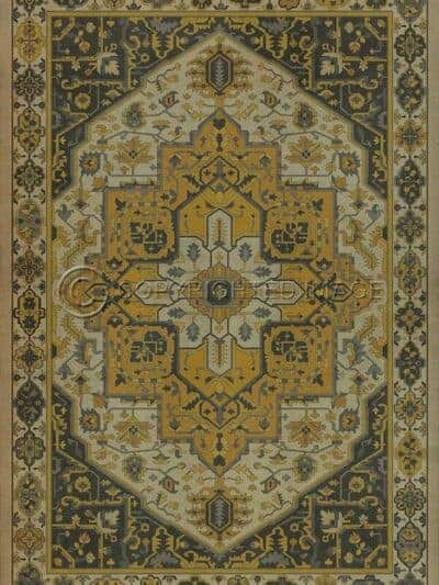 Babylon Nisa Vinyl Floor Cloth, 20 x 30