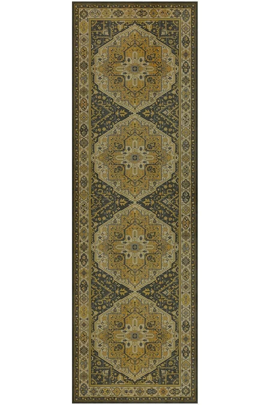 images Babylon Nisa Vinyl Floor Cloth, 36 x 115 Runner