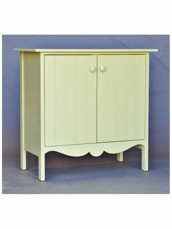 images Higgins 2 Door Buffet, Scroll Apron, Butter