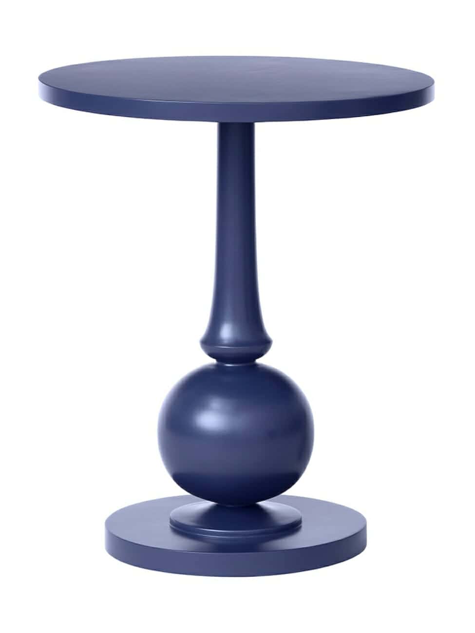 images Bellport Side Table, Blueberry 2