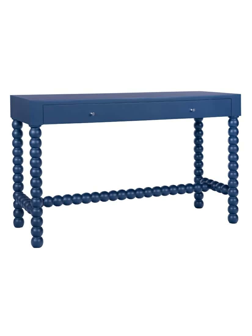 images Bridgehampton 1 Drawer Console Table, Blueberry