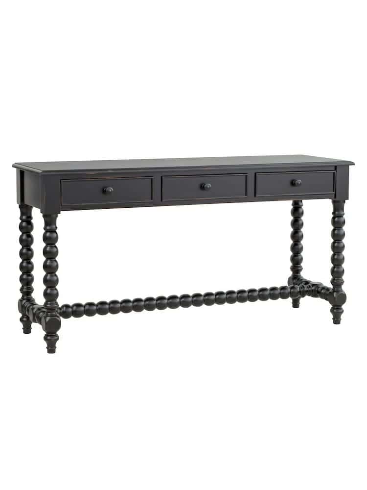 images Bridgehampton-3-Drawer-Console-Table-Black