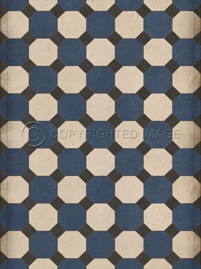 Craftsman Chelsea Vinyl Floor Cloth, 20x30, 52x76, 70x102