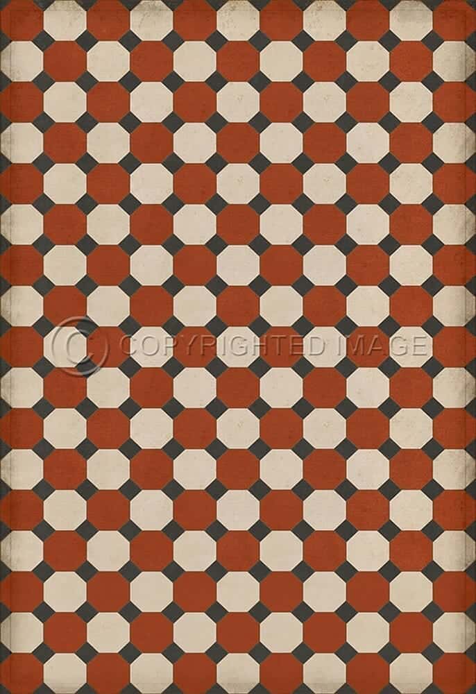 images Craftsman Nottingham Vinyl Floor Cloth, 96x140, 120x175