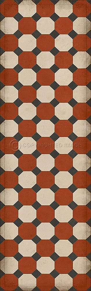 images Craftsman Nottingham Vinyl Floor Cloth, 36x115