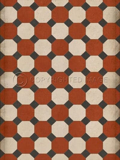 Craftsman Nottingham Vinyl Floor Cloth, 20x30, 52x76, 70x102