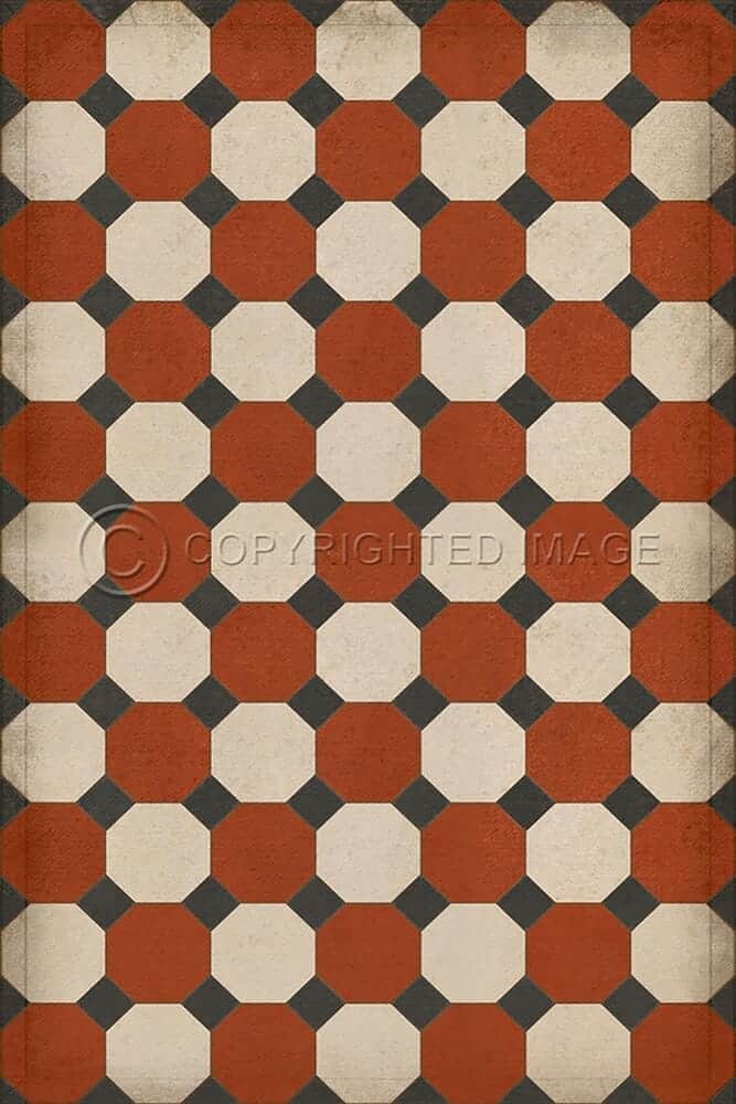 images Craftsman Nottingham Vinyl Floor Cloth, 20x30, 52x76, 70x102