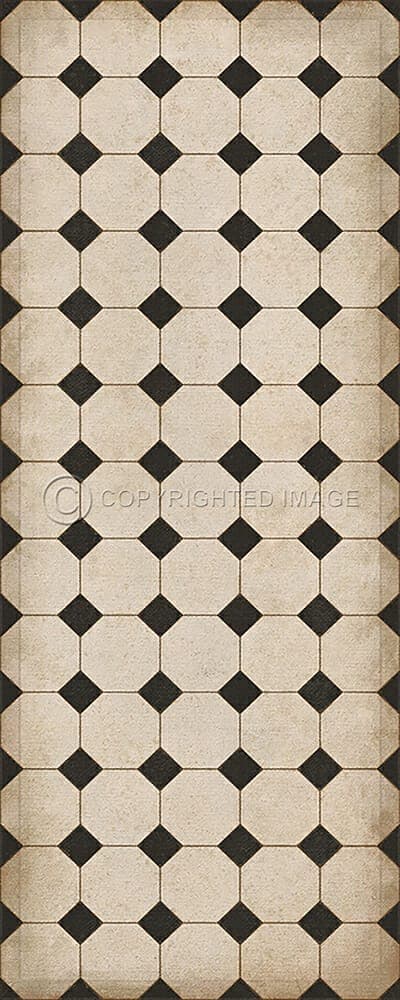 images Craftsman York Vinyl Floor Cloth, 36x90