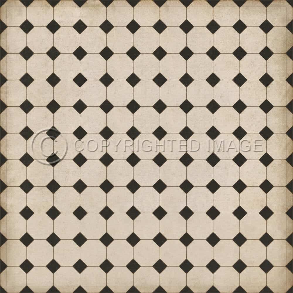 images Craftsman York Vinyl Floor Cloth, 96x96, 120x120