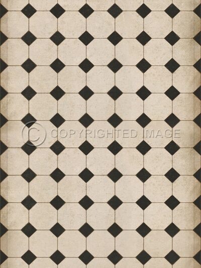 Craftsman York Vinyl Floor Cloth, 20x30, 52x76, 70x102