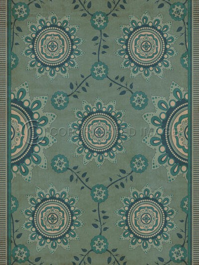 Flanders Pond Vinyl Floor Cloth, Rectangle