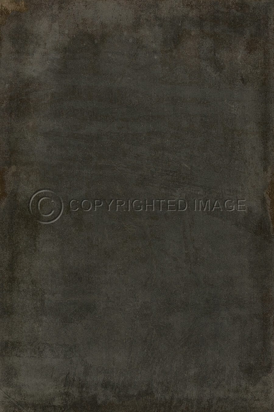 images Gouache Dark Vinyl Floor Cloth, Rectangle