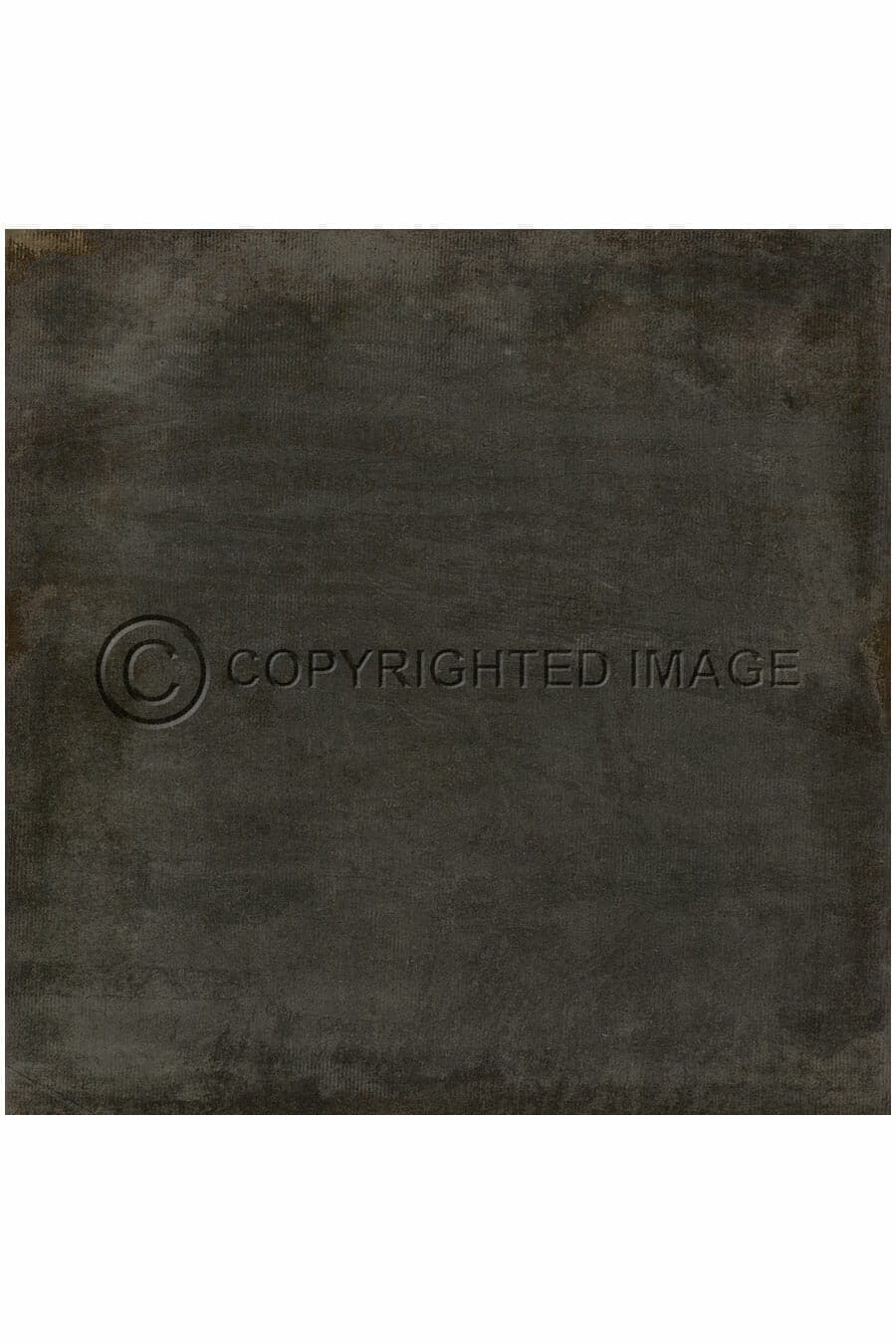 images Gouache Dark Vinyl Floor Cloth, Square