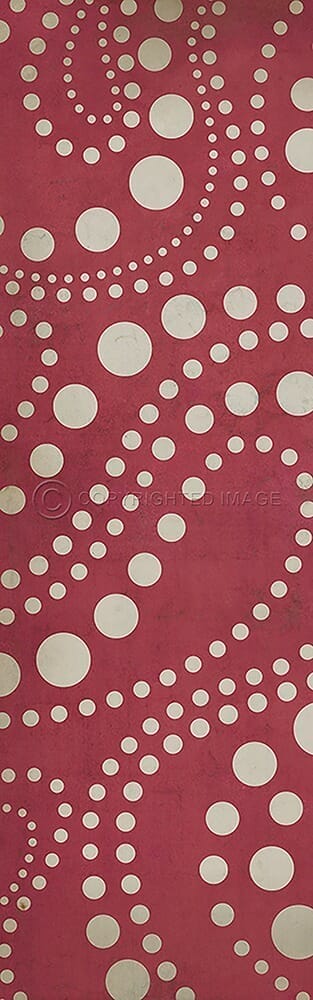 images Interstellar Fire & white Vinyl Floor Cloth 36x115