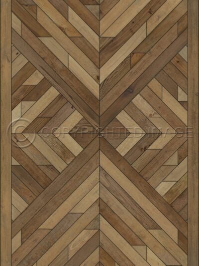 Kaleidoscope Nutmeg Vinyl Floor Cloth , 20x30, 38x56