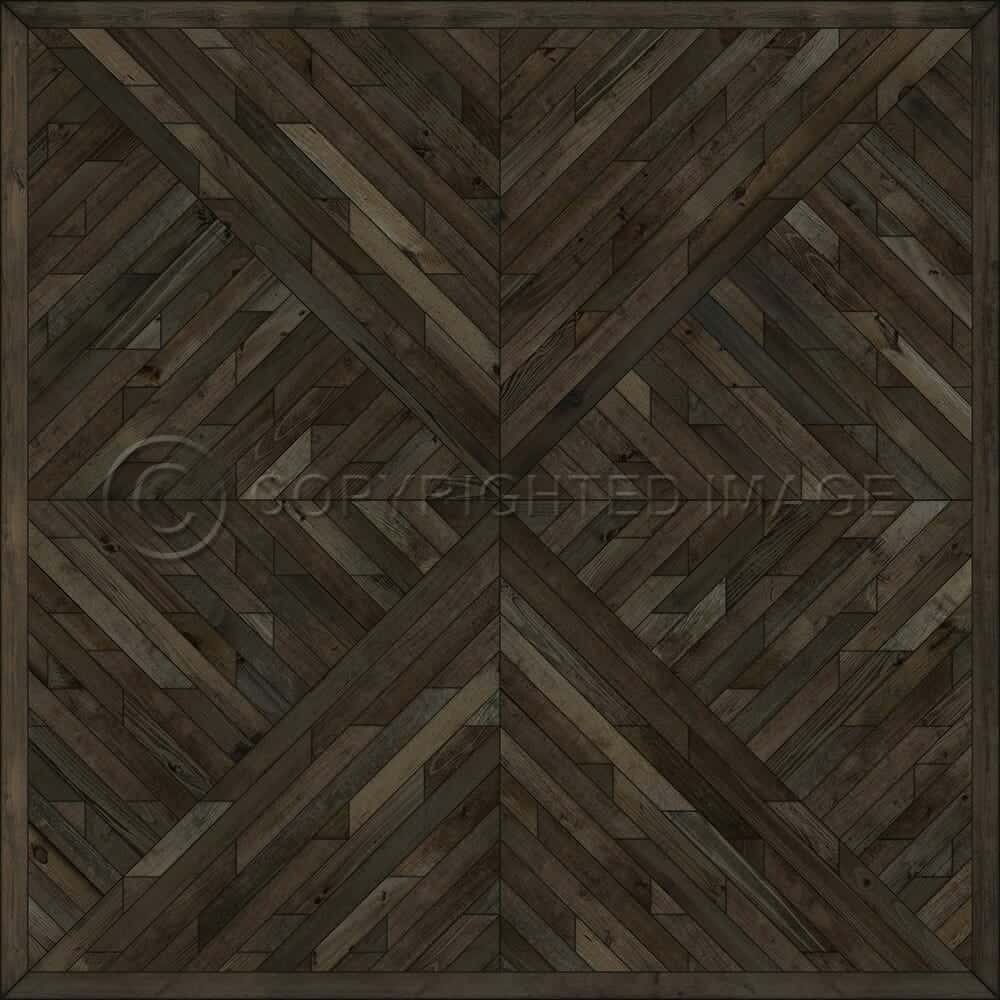 images Kaleidoscope Spruce Vinyl Floor Cloth , 60x60, 72x72