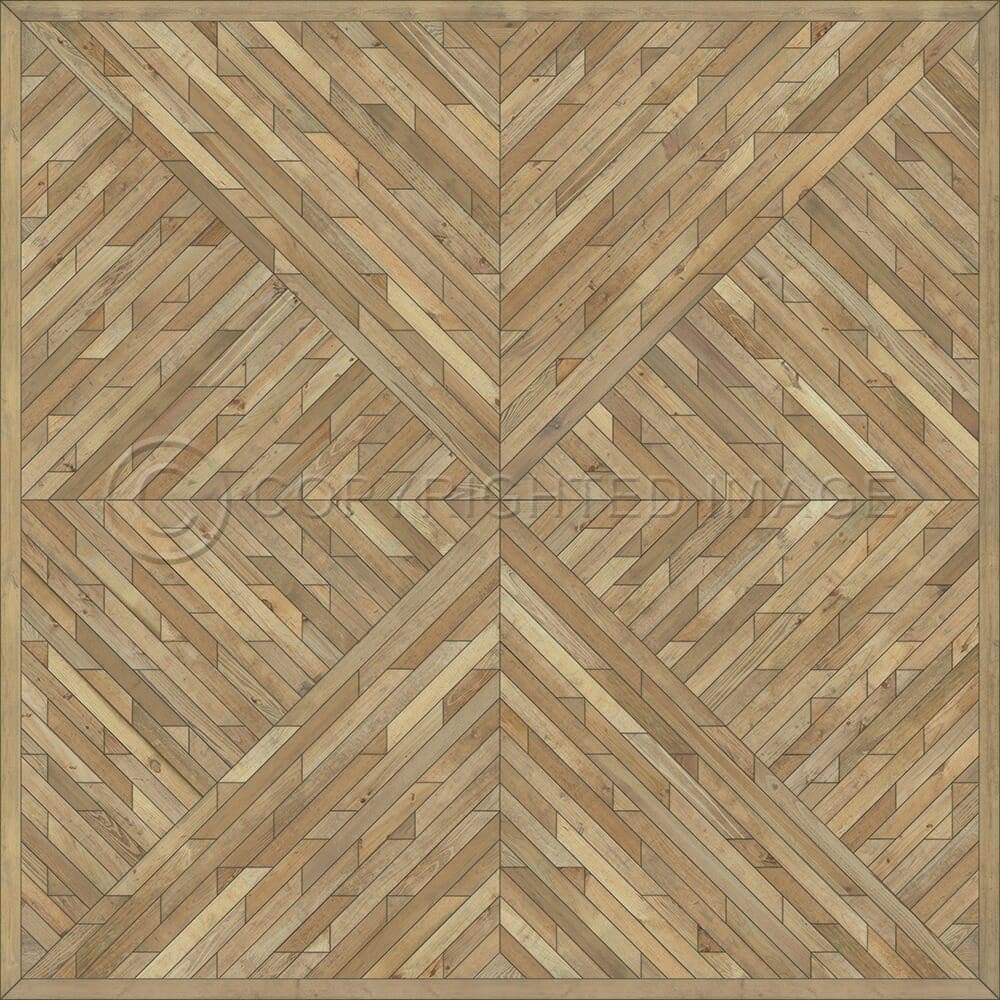 images Kaleidoscope Willow Vinyl Floor Cloth, 96x96, 120x120