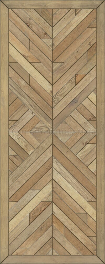images Kaleidoscope Willow Vinyl Floor Cloth, 36x90