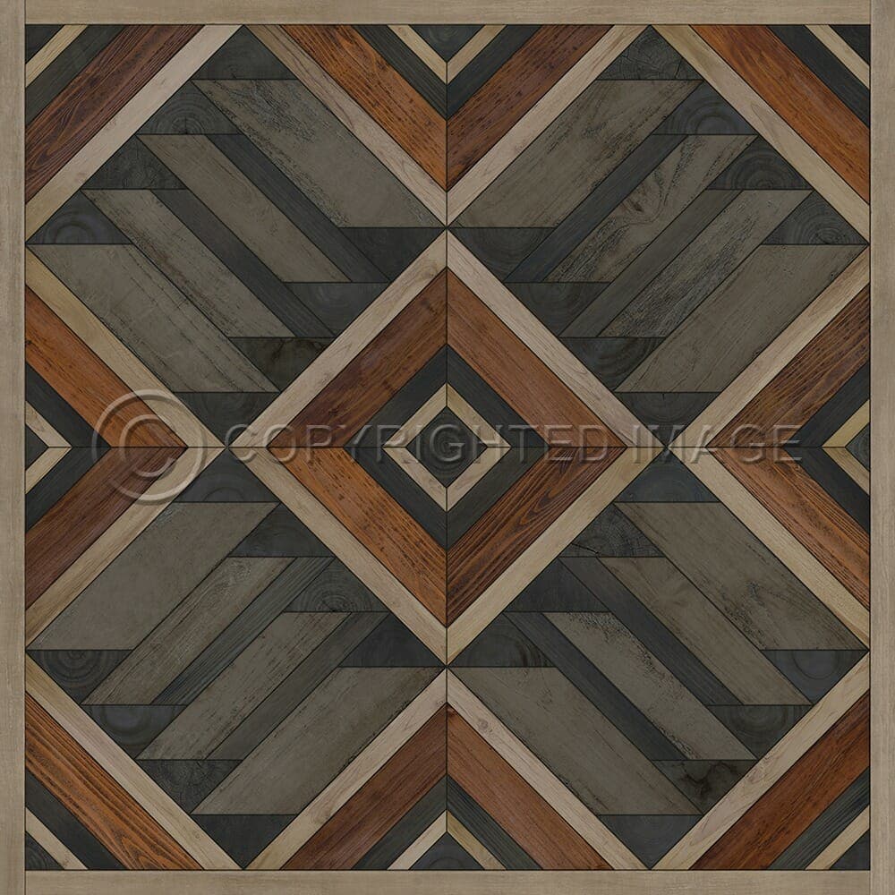 images Mesa Canyon Vinyl Floor Cloth, 36x36, 48x48