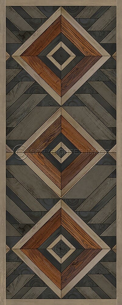 images Mesa Canyon Vinyl Floor Cloth, 36x90