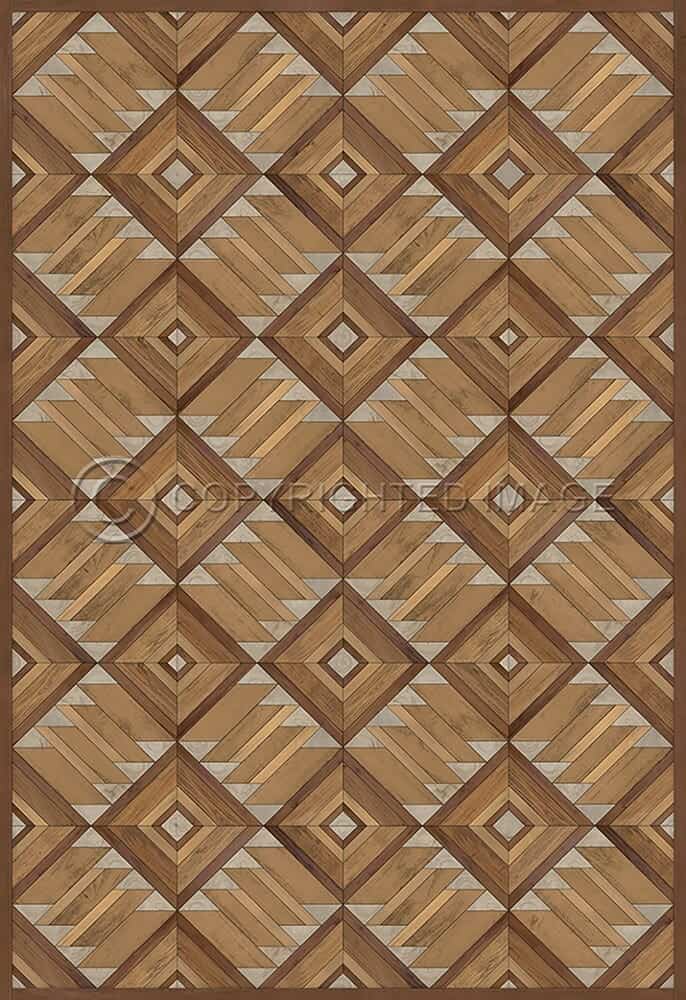 images Mesa Horseshoe Vinyl Floor Cloth, 96x140, 120x175