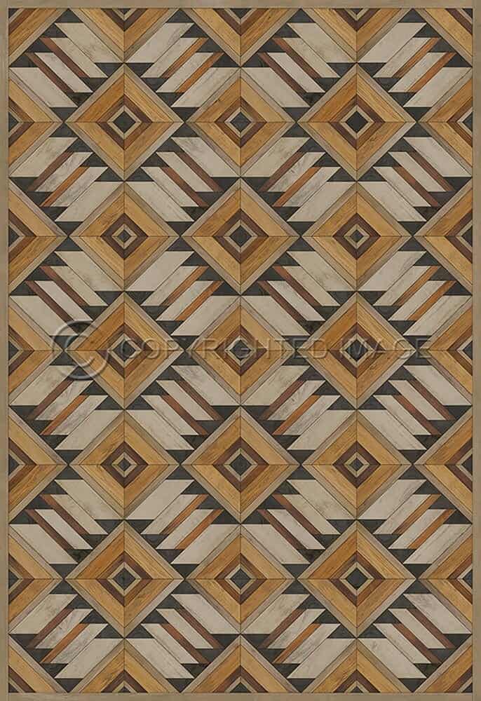 images Mesa Valley Vinyl Floor Cloth, 96x140, 120x175