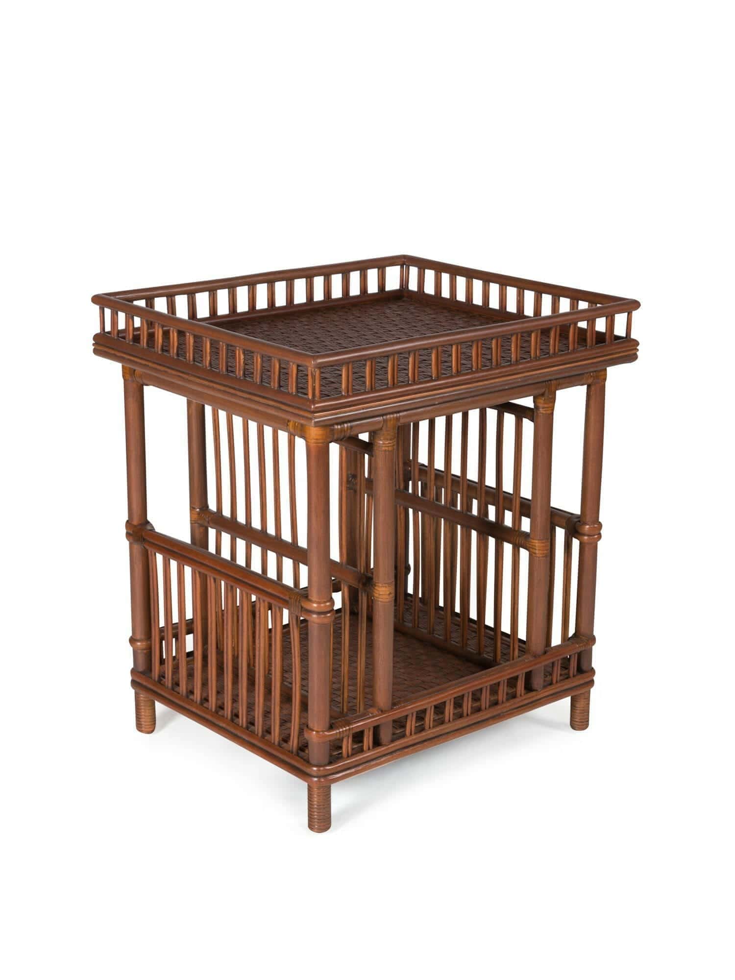 images Porch Wicker Furniture, Bay Rattan End Table, Coffee