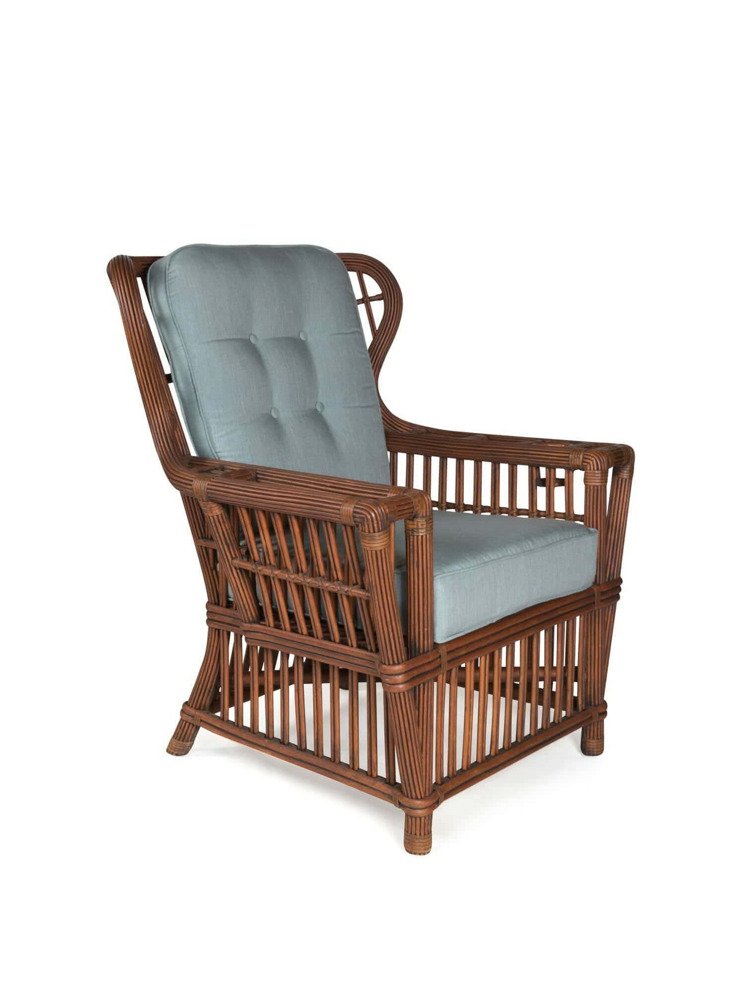 images Porch Wicker Furniture, Bay Rattan Wing Chair